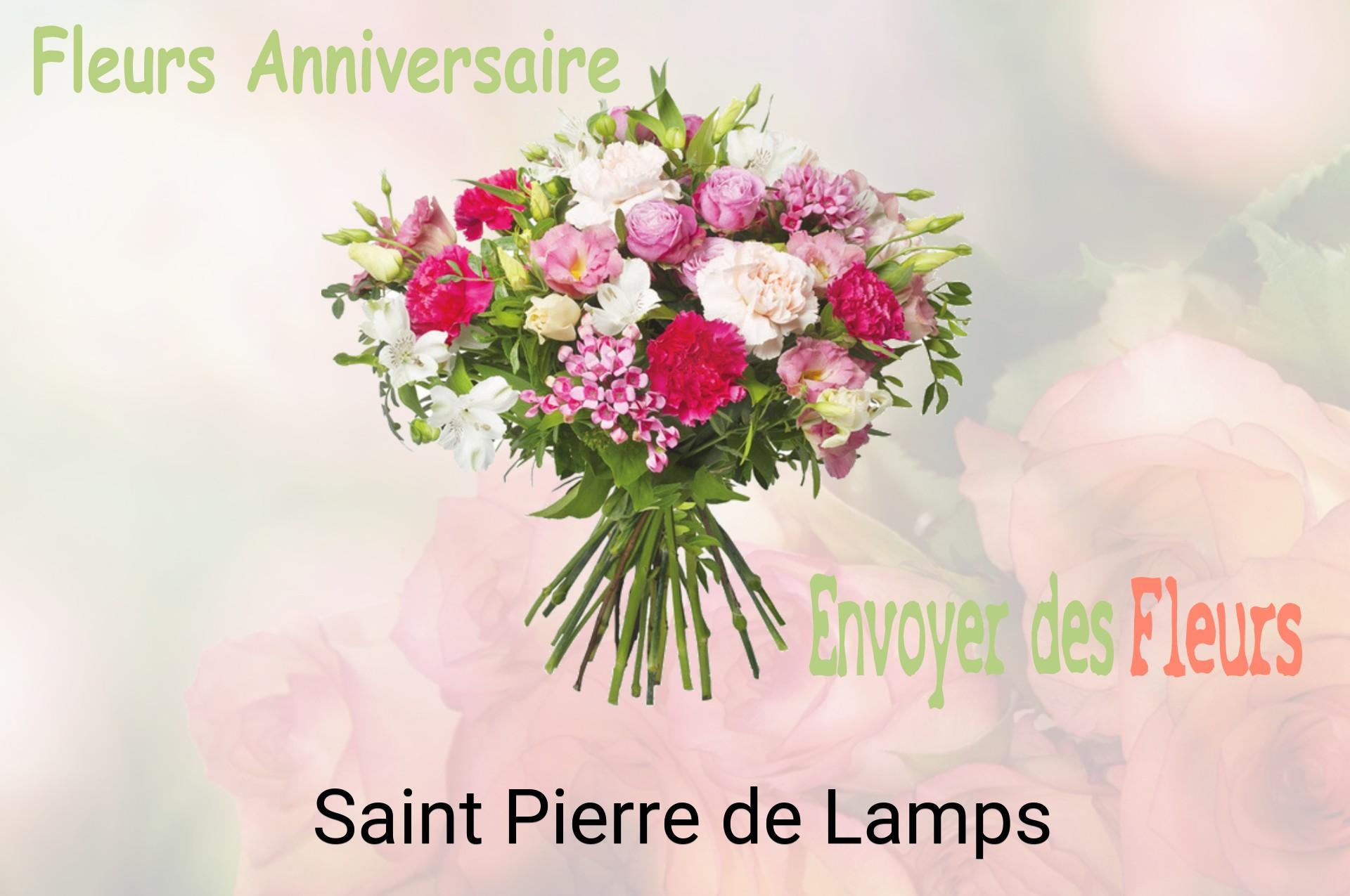 Bouquet de fleurs d’anniversaire livré à Saint-Pierre-de-Lamps