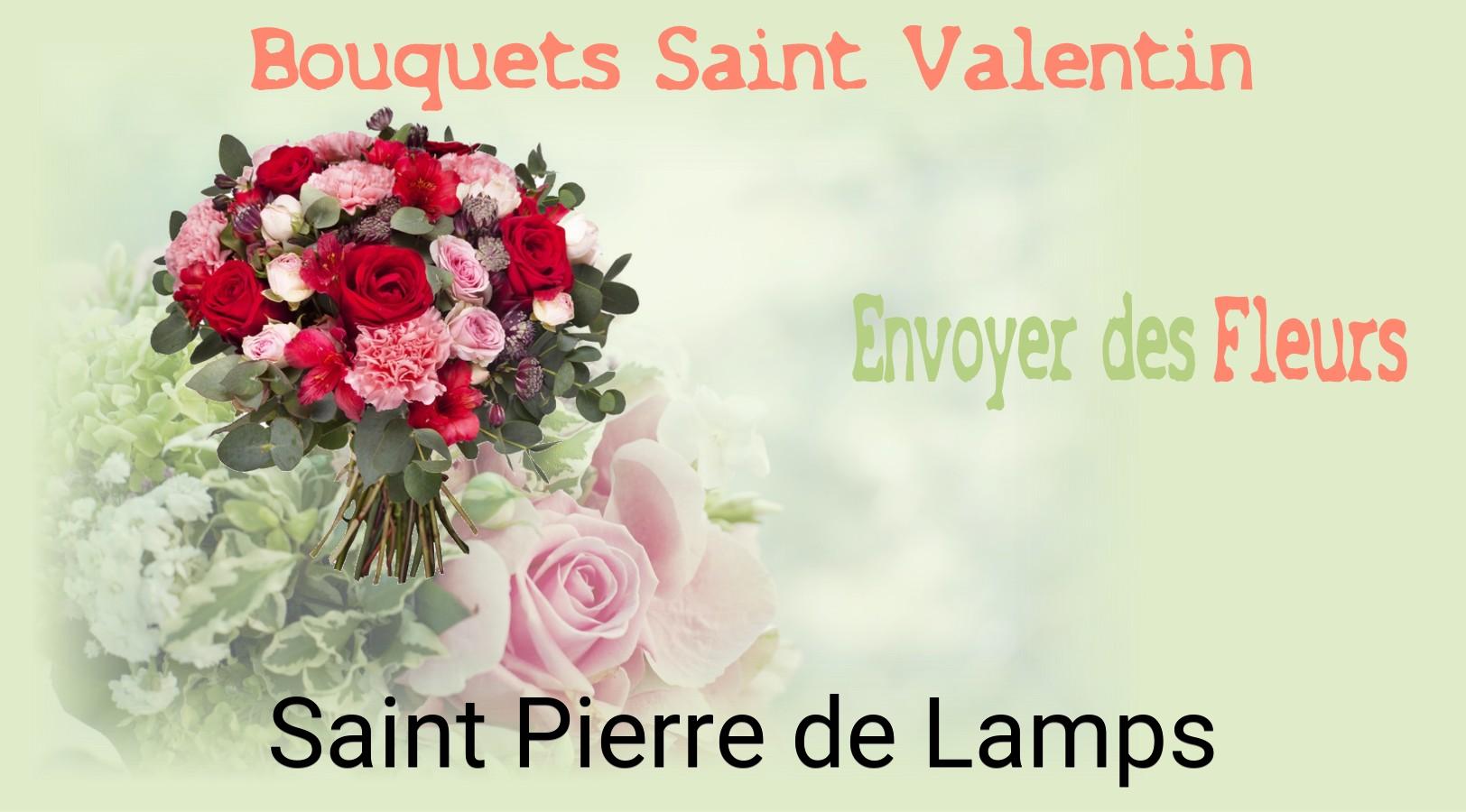 Roses de Saint-Valentin livrées à Saint-Pierre-de-Lamps